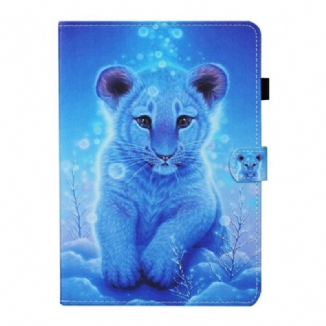 Housse Samsung Galaxy Tab S6 Lite Bébé Tigre