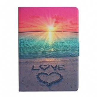 Housse Samsung Galaxy Tab S6 Lite Sunset Love