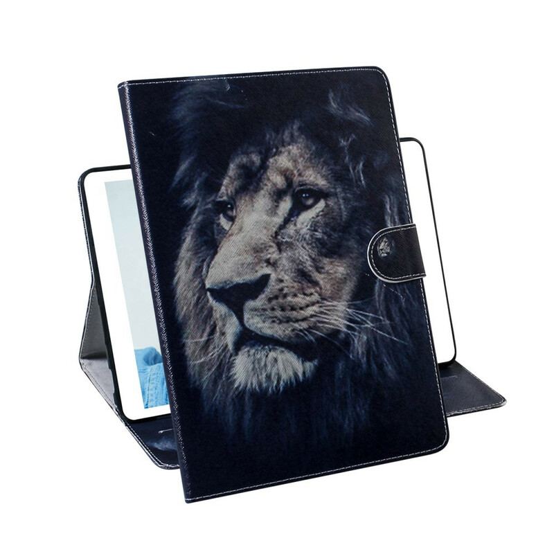 Housse Samsung Galaxy Tab S6 Lite Tête de Lion