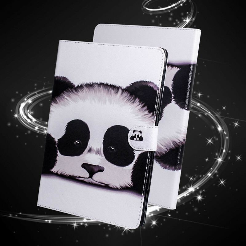 Housse Samsung Galaxy Tab S6 Lite Tête de Panda