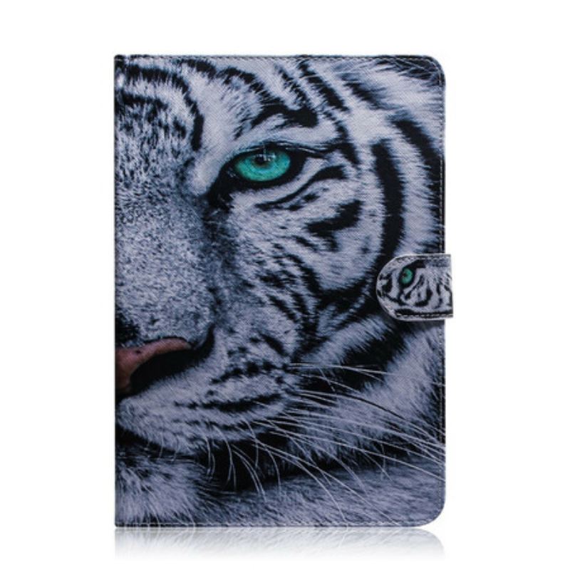 Housse Samsung Galaxy Tab S6 Lite Tête de Tigre