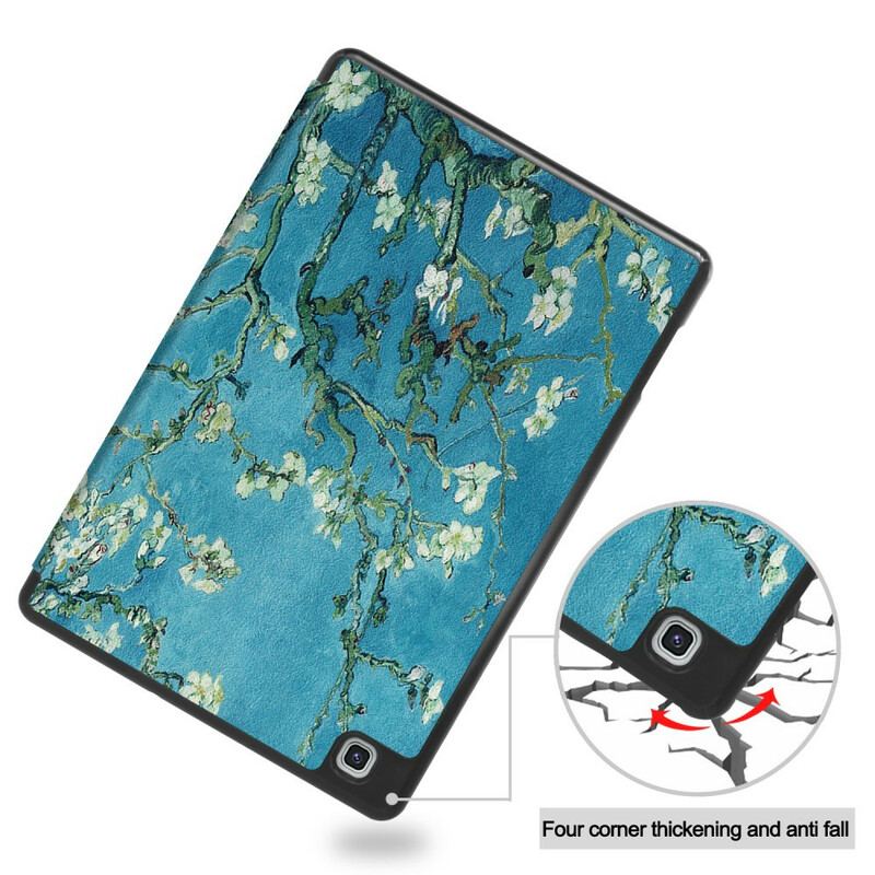 Smart Case Samsung Galaxy Tab S6 Lite Porte-Crayon Branches