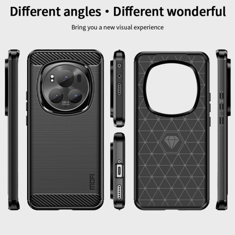 Coque Honor Magic 6 Pro Fibre Carbone Brossée MOFI