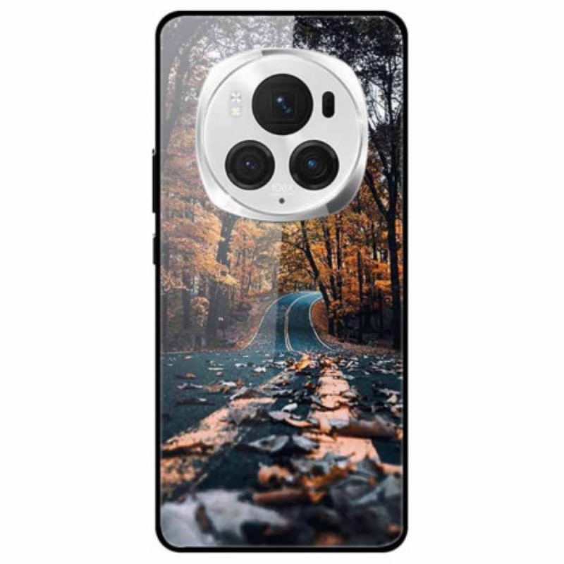 Coque Honor Magic 6 Pro Verre Trempé Chemin de Forêt