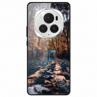 Coque Honor Magic 6 Pro Verre Trempé Chemin de Forêt