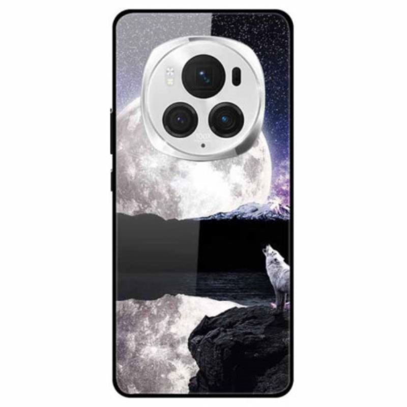 Coque Honor Magic 6 Pro Verre Trempé Loup et Lune