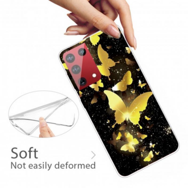 Coque Samsung Galaxy S21 Ultra 5G Beaux Papillons