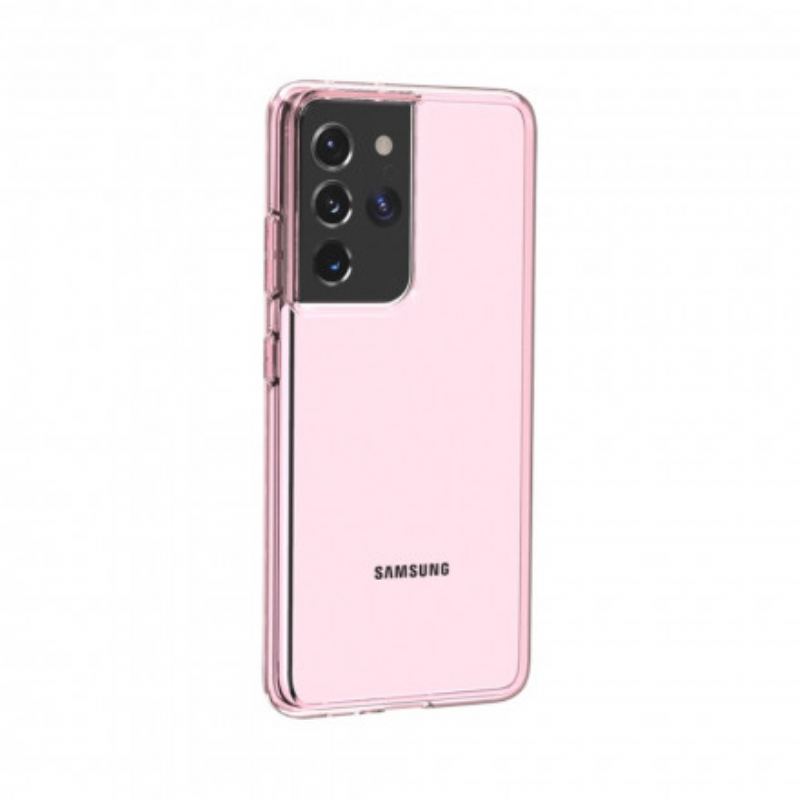 Coque Samsung Galaxy S21 Ultra 5G Colorée Transparente