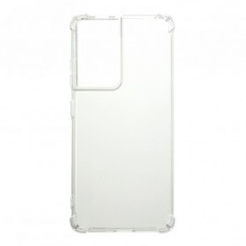 Coque Samsung Galaxy S21 Ultra 5G Transparente Coins Renforcés