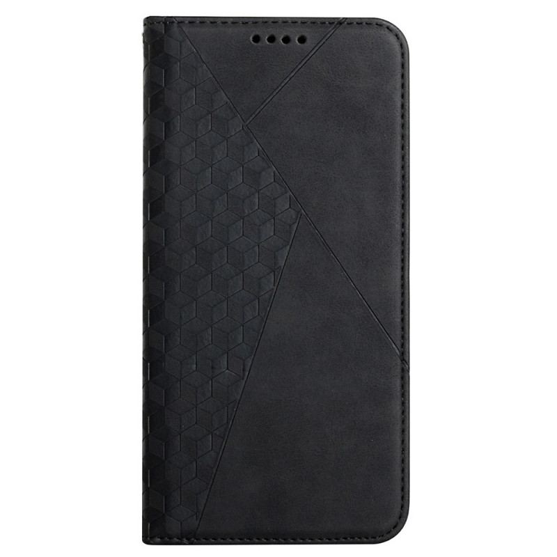 Flip Cover Samsung Galaxy S21 Ultra 5G Effet Cuir Géo