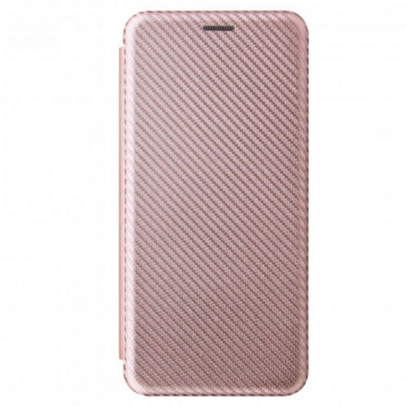 Flip Cover Samsung Galaxy S21 Ultra 5G Fibre Carbone