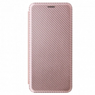 Flip Cover Samsung Galaxy S21 Ultra 5G Fibre Carbone