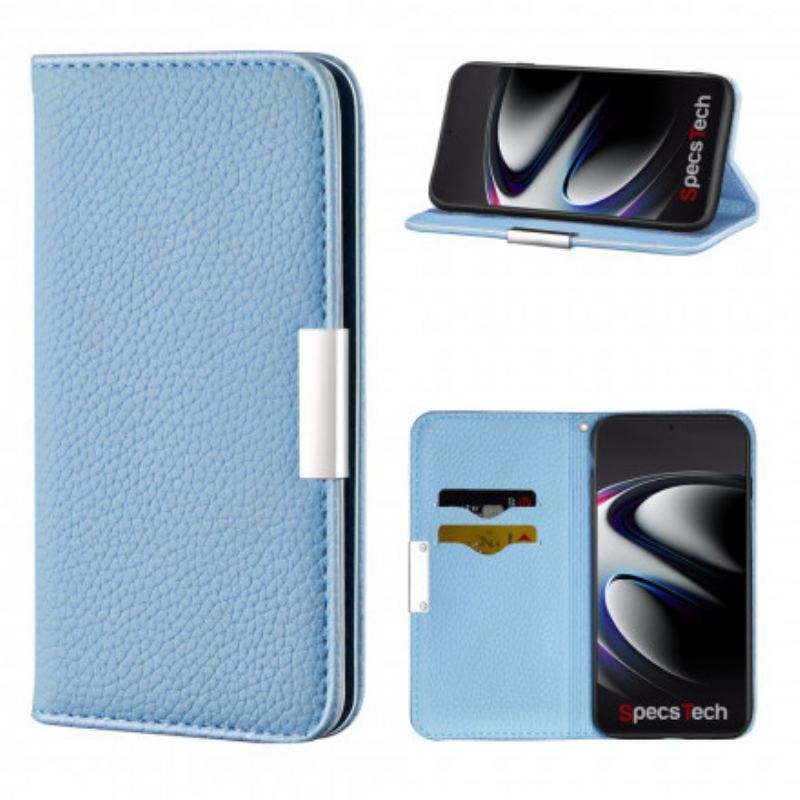 Flip Cover Samsung Galaxy S21 Ultra 5G Simili Cuir Litchi Ultra Chic