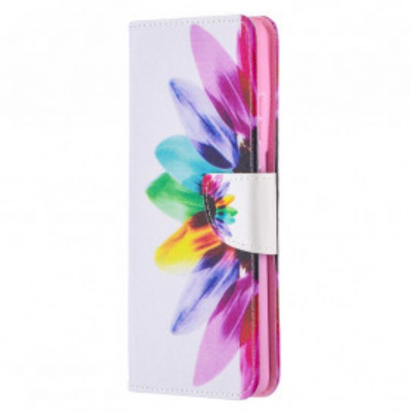 Housse Samsung Galaxy S21 Plus 5G Fleur Aquarelle