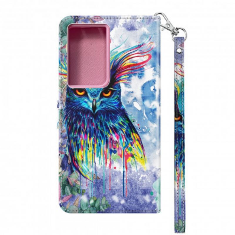 Housse Samsung Galaxy S21 Plus 5G Oiseau Aquarelle