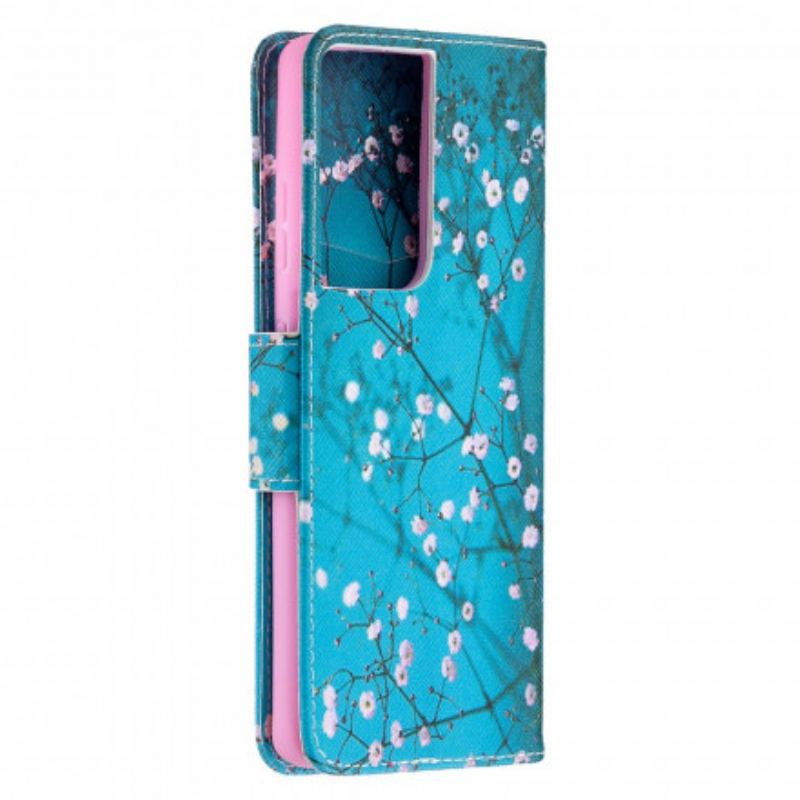 Housse Samsung Galaxy S21 Ultra 5G Arbre en Fleur