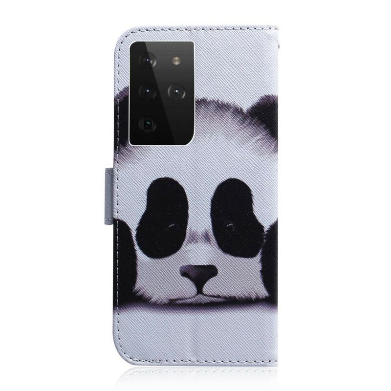 Housse Samsung Galaxy S21 Ultra 5G Face de Panda