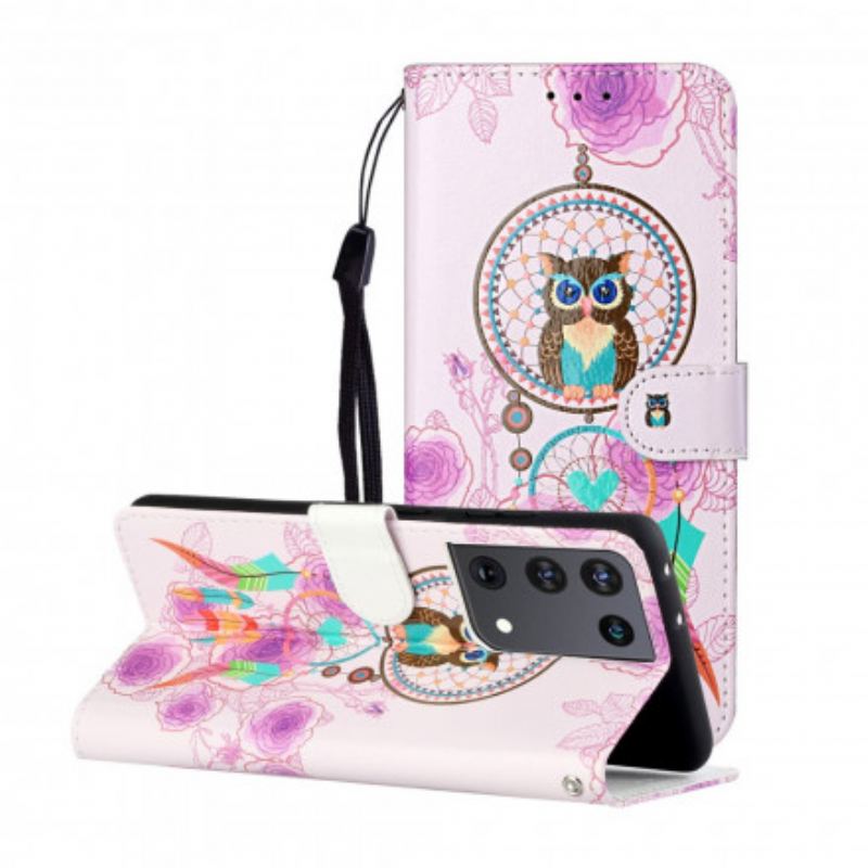 Housse Samsung Galaxy S21 Ultra 5G KIng Owl