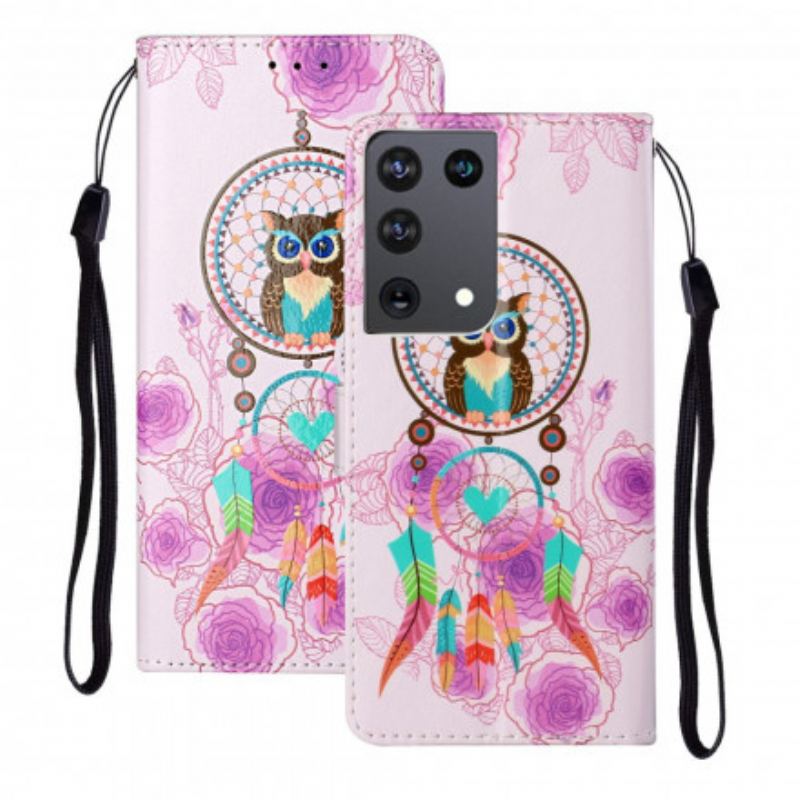 Housse Samsung Galaxy S21 Ultra 5G KIng Owl