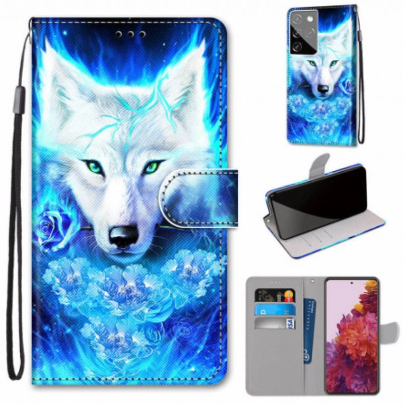 Housse Samsung Galaxy S21 Ultra 5G Loup Magique