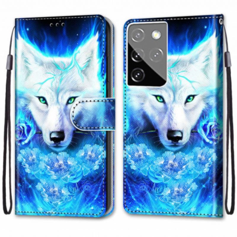 Housse Samsung Galaxy S21 Ultra 5G Loup Magique