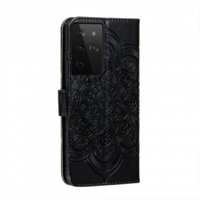 Housse Samsung Galaxy S21 Ultra 5G Mandala Entier