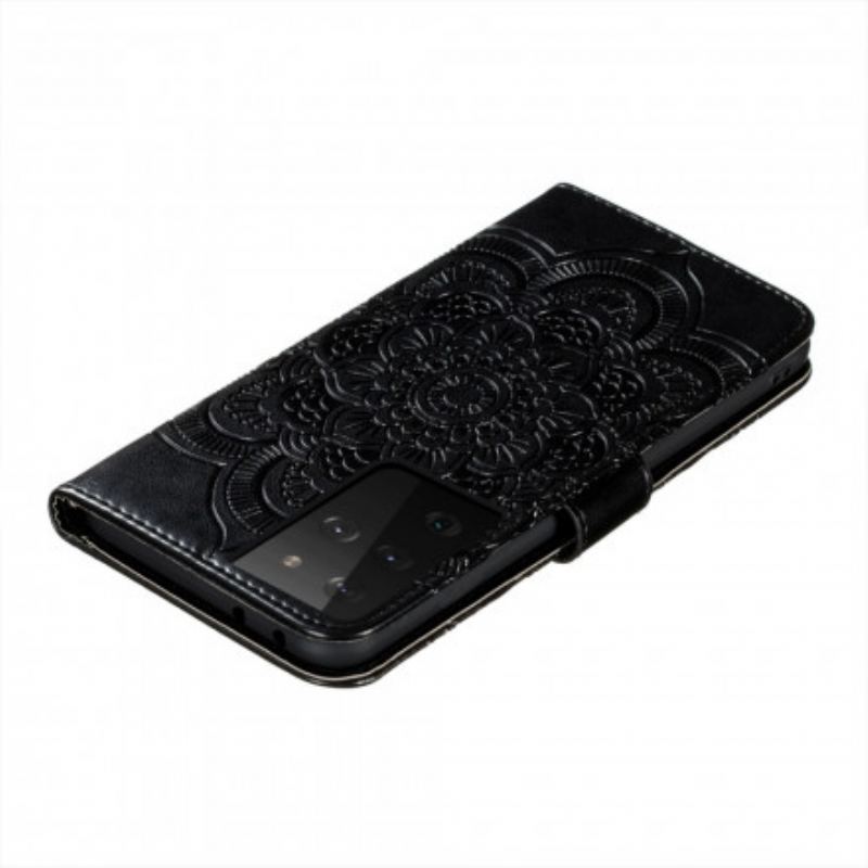 Housse Samsung Galaxy S21 Ultra 5G Mandala Entier