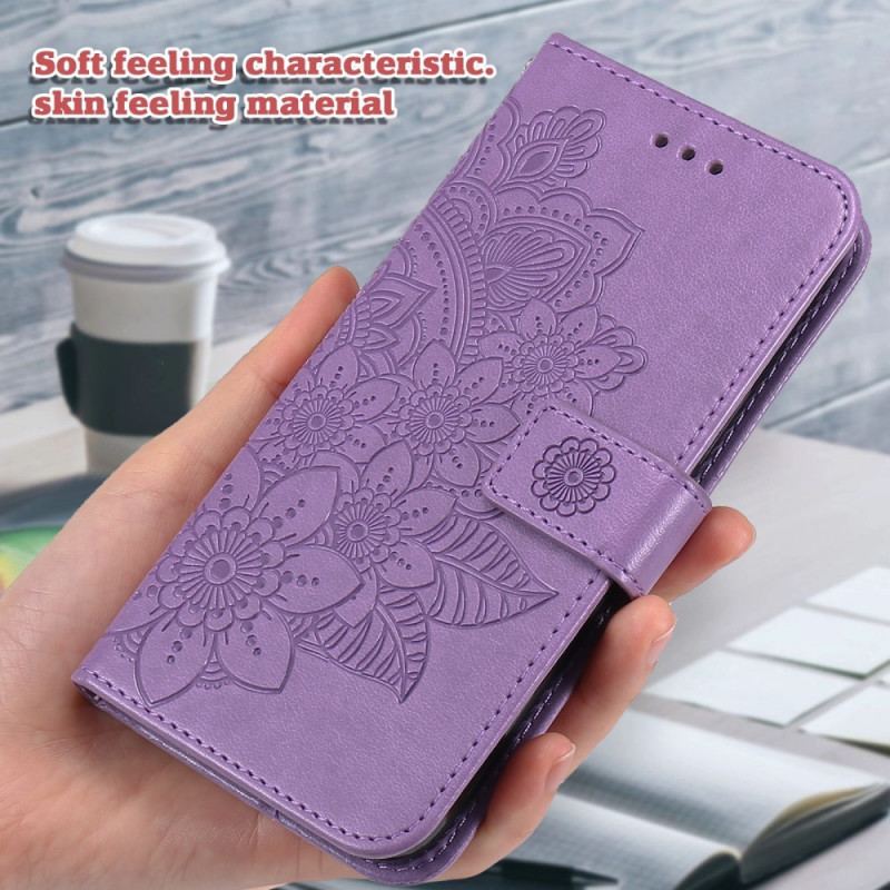 Housse Samsung Galaxy S21 Ultra 5G Mandala de Fleurs