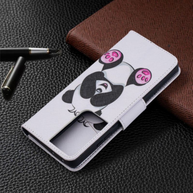 Housse Samsung Galaxy S21 Ultra 5G Panda Fun