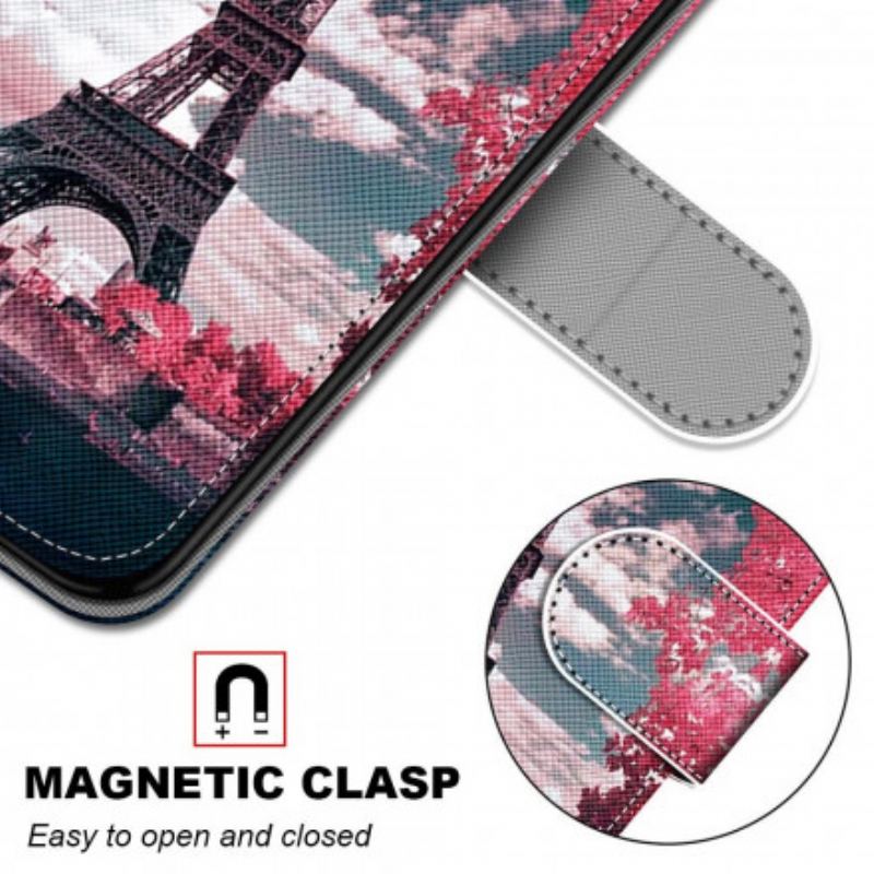 Housse Samsung Galaxy S21 Ultra 5G Paris en Fleurs