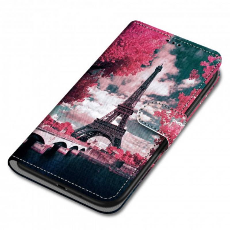 Housse Samsung Galaxy S21 Ultra 5G Paris en Fleurs