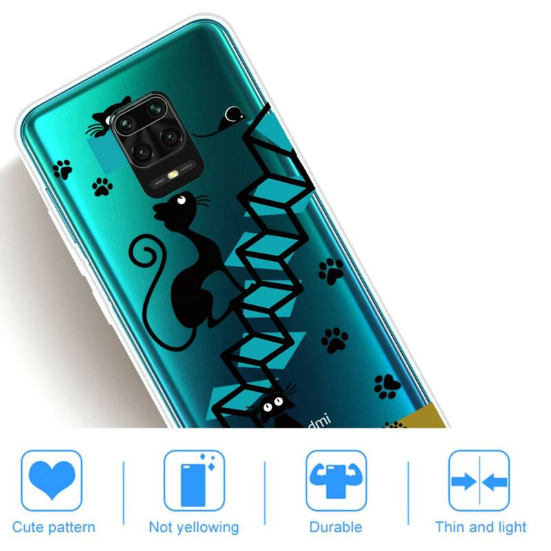 Coque Xiaomi Redmi Note 9S / Redmi Note 9 Pro Drôles de Chats