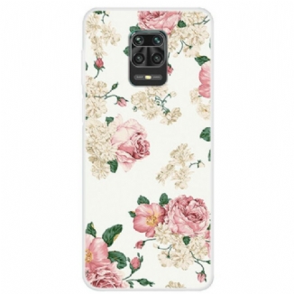 Coque Xiaomi Redmi Note 9S / Redmi Note 9 Pro Fleurs Liberty