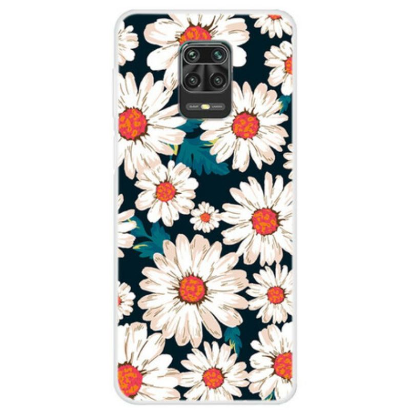 Coque Xiaomi Redmi Note 9S / Redmi Note 9 Pro Marguerites