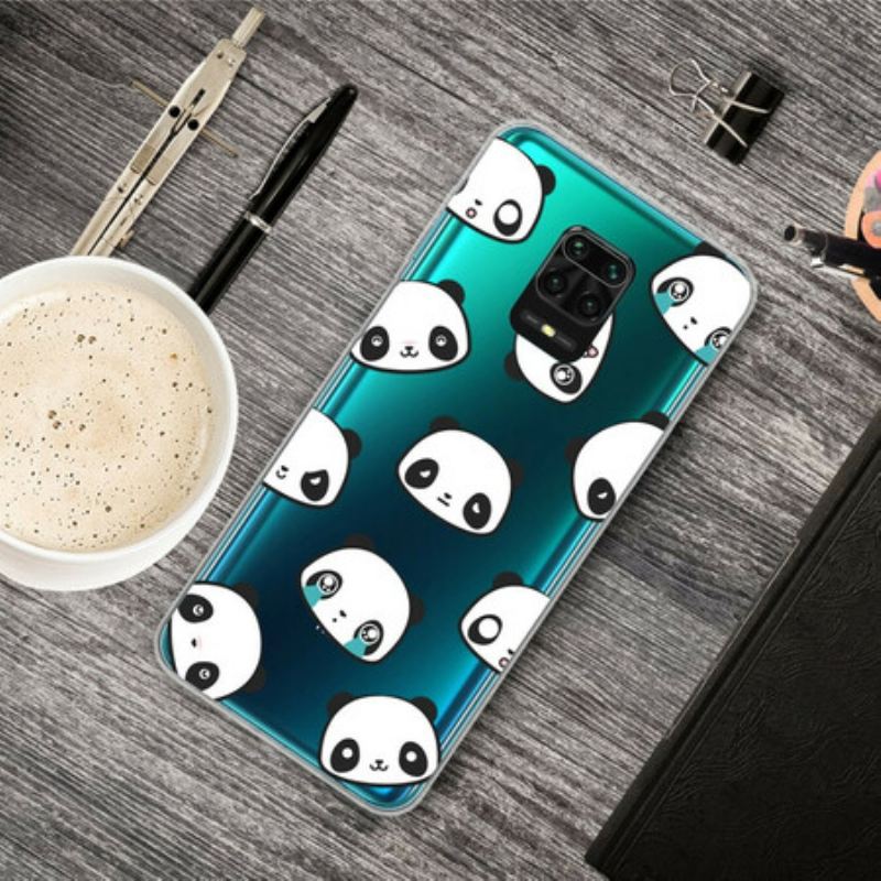 Coque Xiaomi Redmi Note 9S / Redmi Note 9 Pro Pandas Sentimentaux