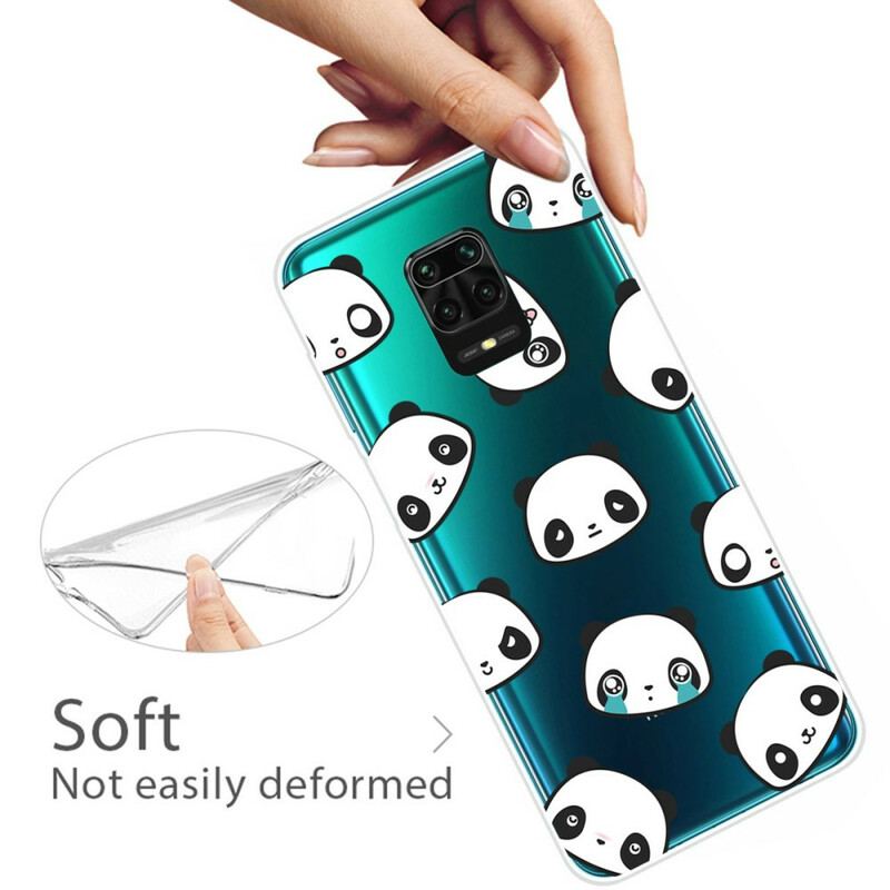 Coque Xiaomi Redmi Note 9S / Redmi Note 9 Pro Pandas Sentimentaux