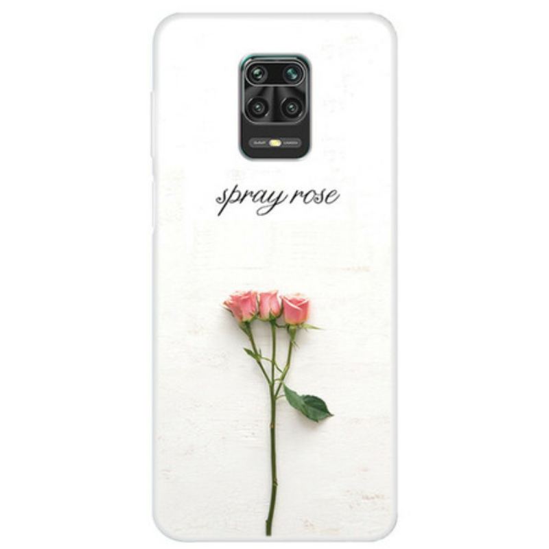 Coque Xiaomi Redmi Note 9S / Redmi Note 9 Pro Spray Roses