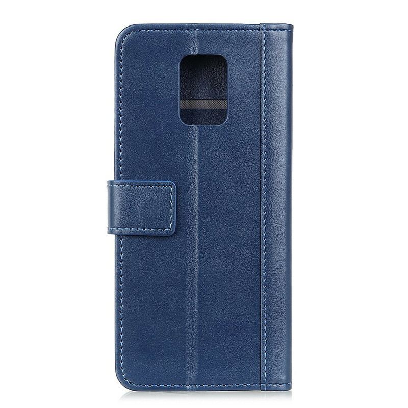 Housse Xiaomi Redmi Note 9S / Redmi Note 9 Pro Style Cuir Fendu