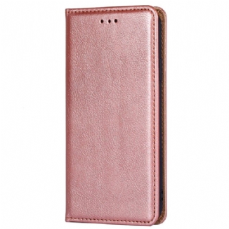 Flip Cover Honor Magic 5 Lite Simili Cuir Coutures