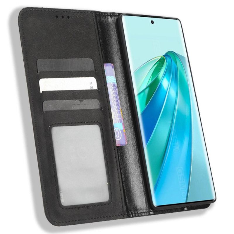 Flip Cover Honor Magic 5 Lite Style Cuir Stylisé