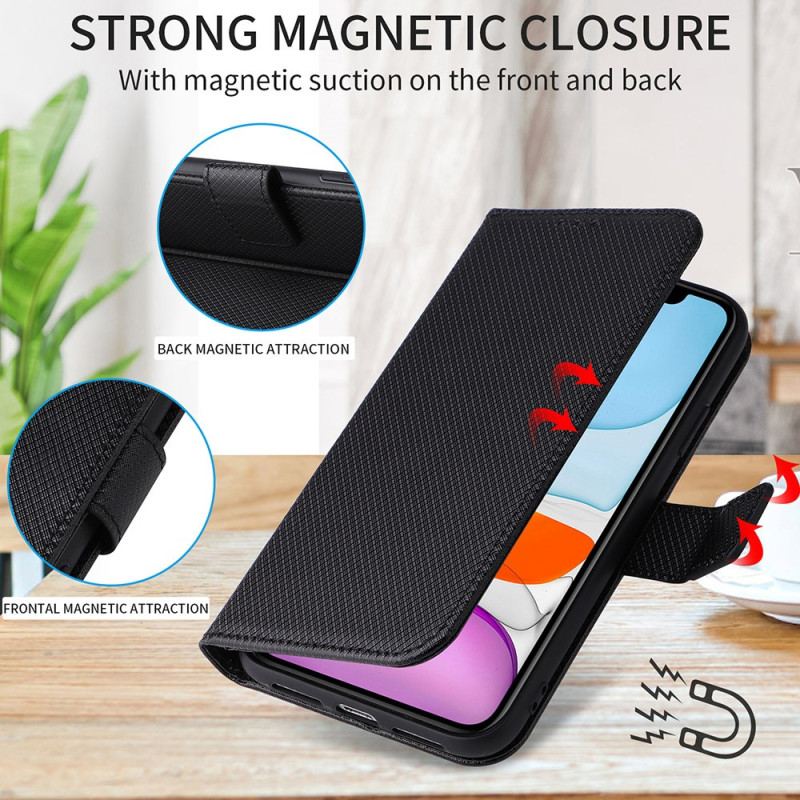 Housse Honor Magic 5 Lite Simili Cuir Stylé à Lanière