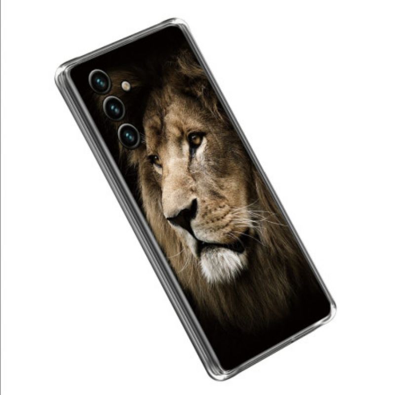 Coque Samsung Galaxy A14 5G / A14 Silicone Lion