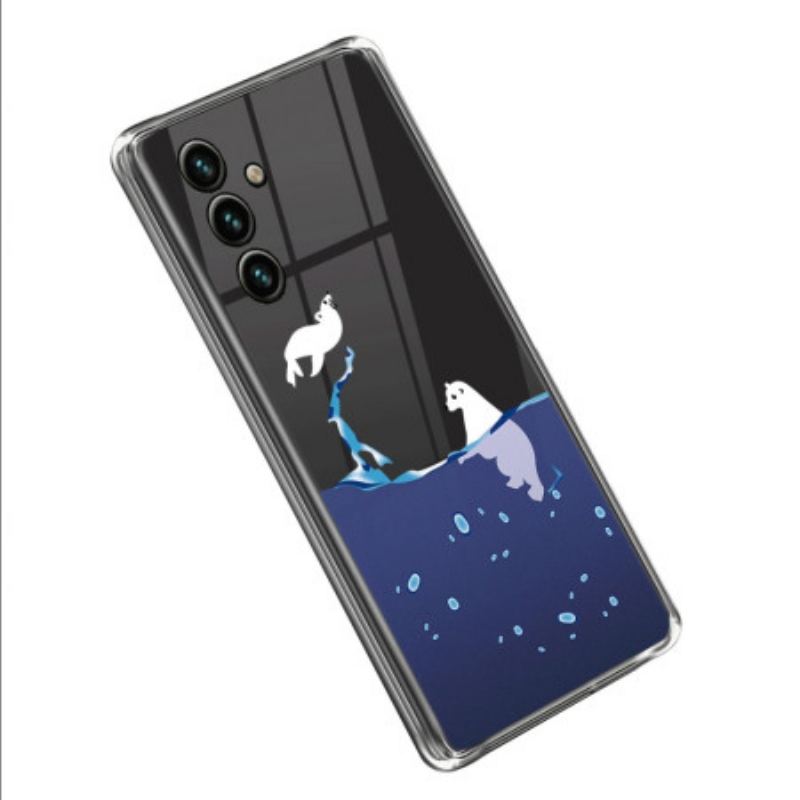 Coque Samsung Galaxy A14 5G / A14 Transparente Jeux de Mer