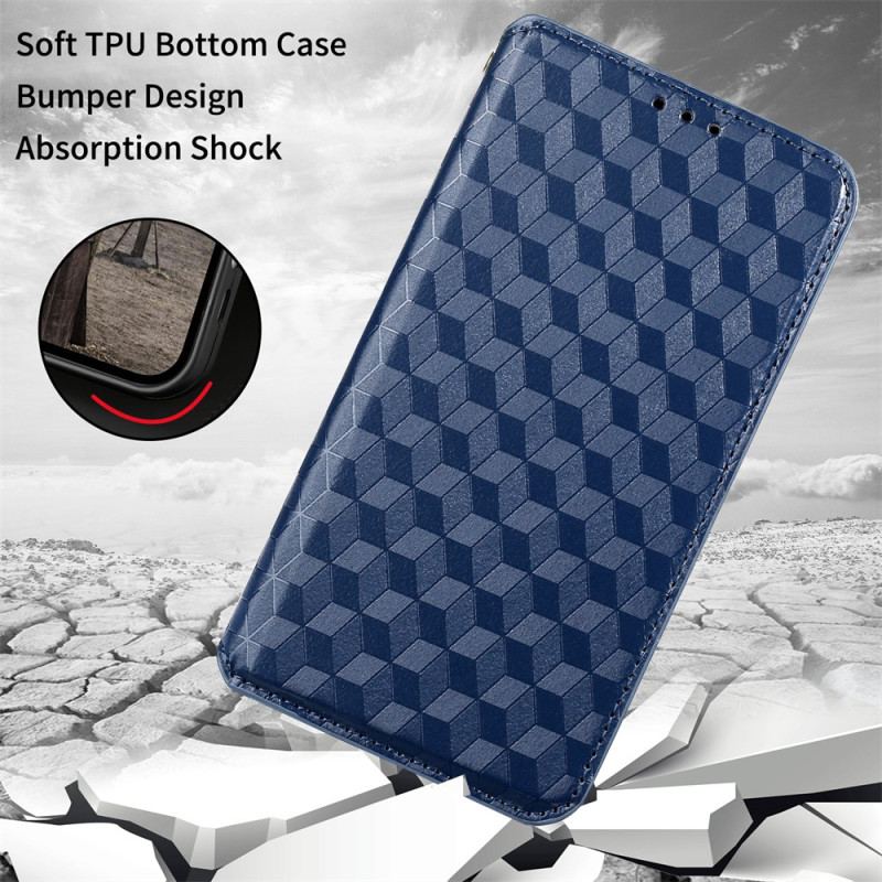 Flip Cover Samsung Galaxy A14 5G / A14 Motif 3D