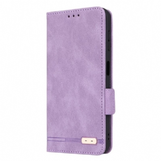 Flip Cover Samsung Galaxy A14 5G / A14 Texture Cuir