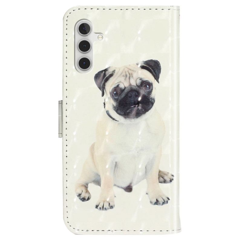 Housse Samsung Galaxy A14 5G / A14 Chien à Lanière