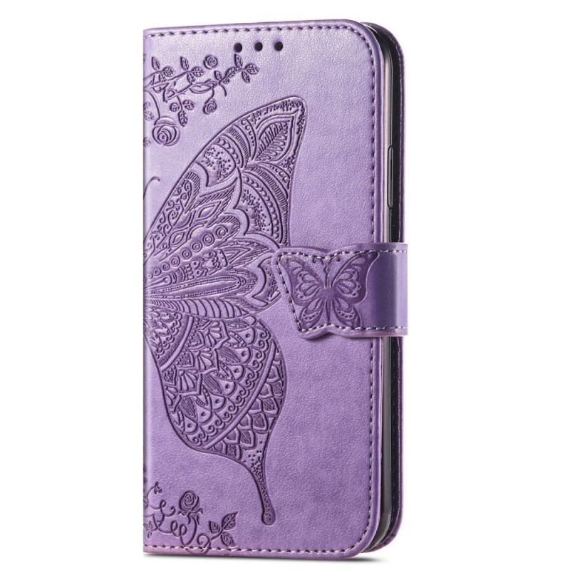 Housse Samsung Galaxy A14 5G / A14 Papillon Baroque