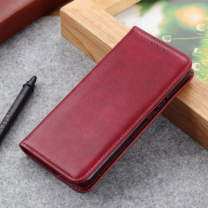 Flip Cover Sony Xperia Pro-I Cuir Litchi Fendu