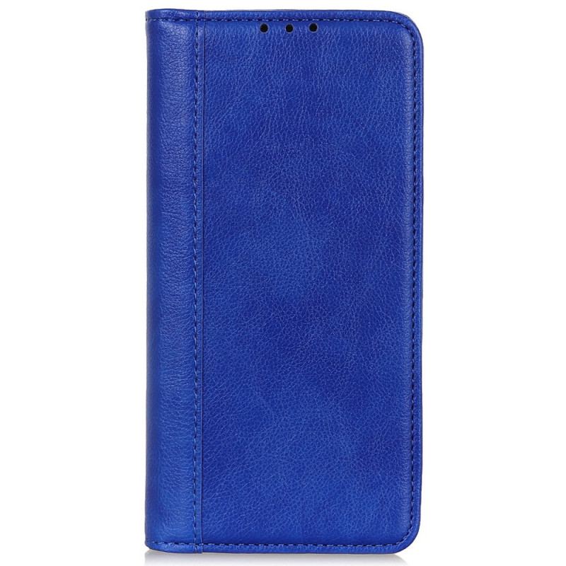 Flip Cover Sony Xperia Pro-I Cuir Litchi Fendu Élégance