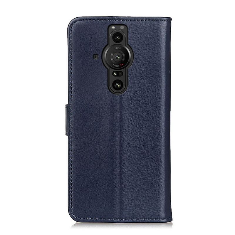 Housse Sony Xperia Pro-I Simili Cuir Simple